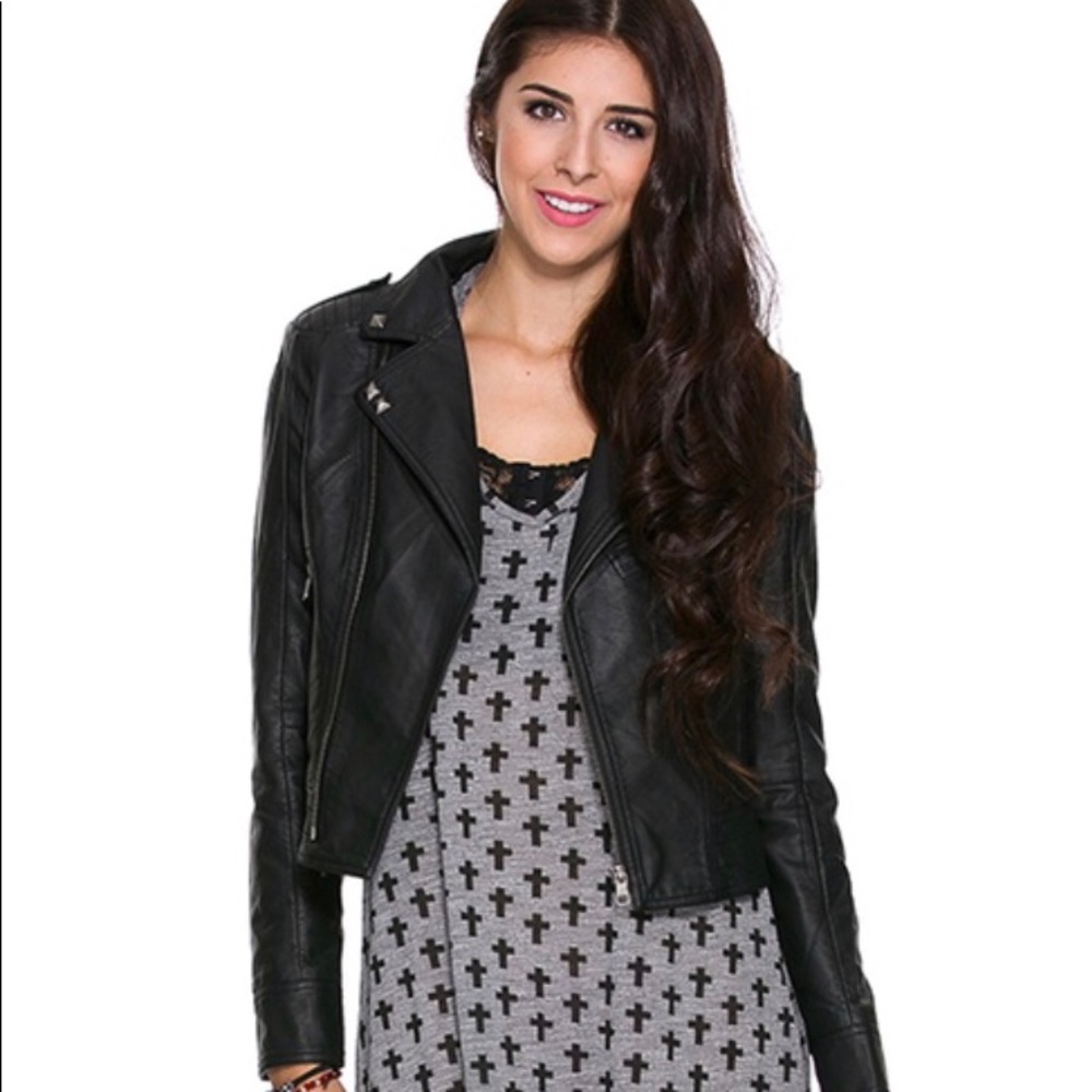 Leather jacket